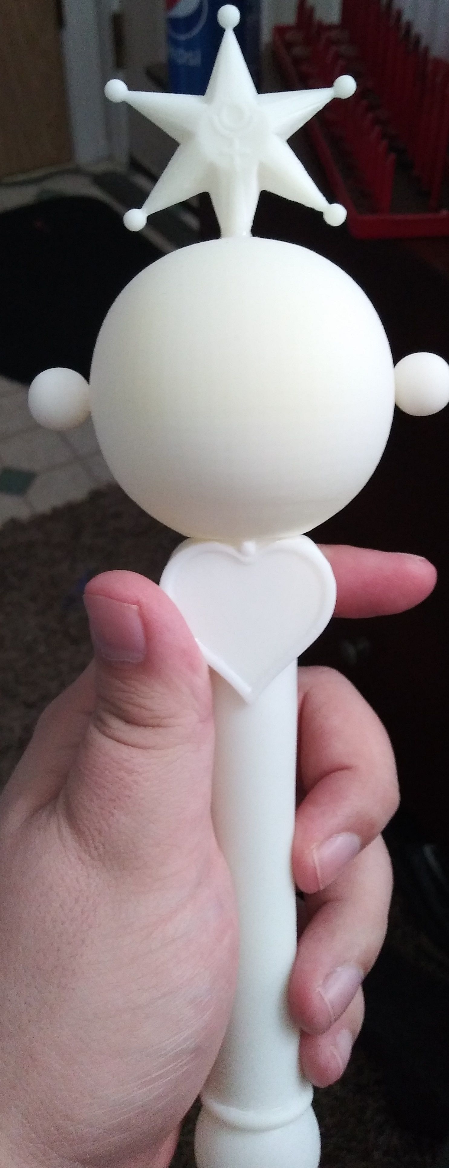 Sailor Pluto Wand 3D print model_2