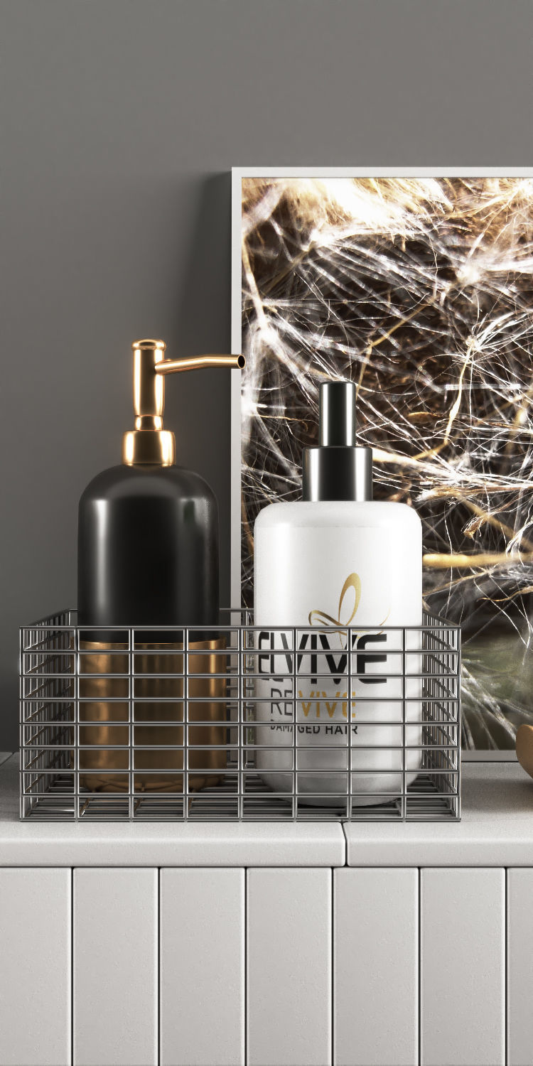 bathroom accessories01 3D model_11