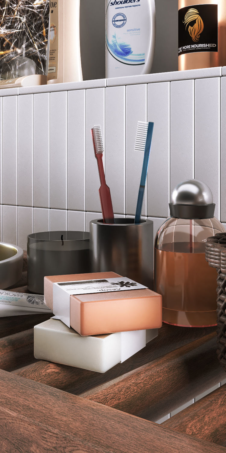 bathroom accessories01 3D model_10