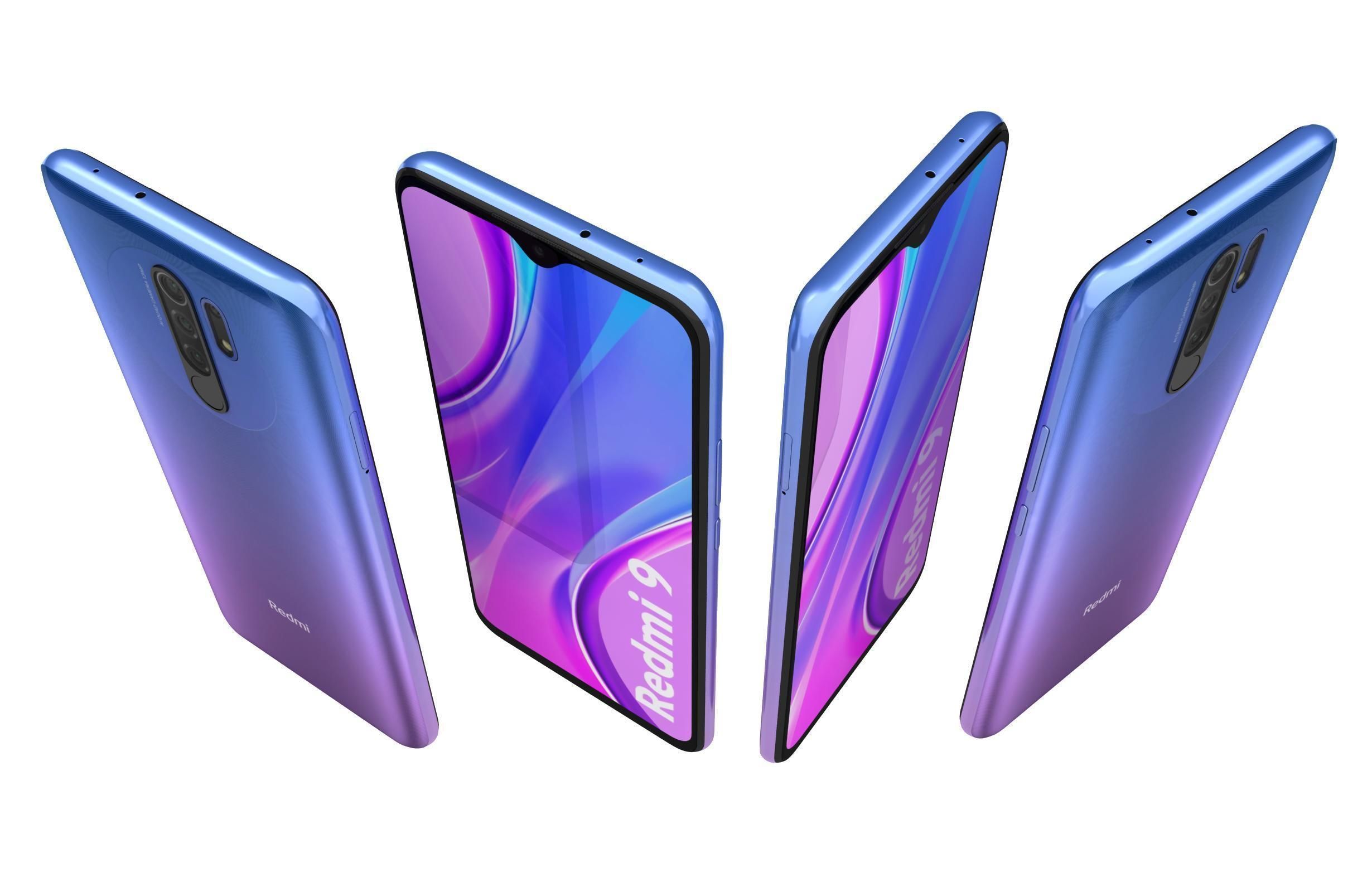 Xiaomi Redmi 9 All Colors 3D model_16
