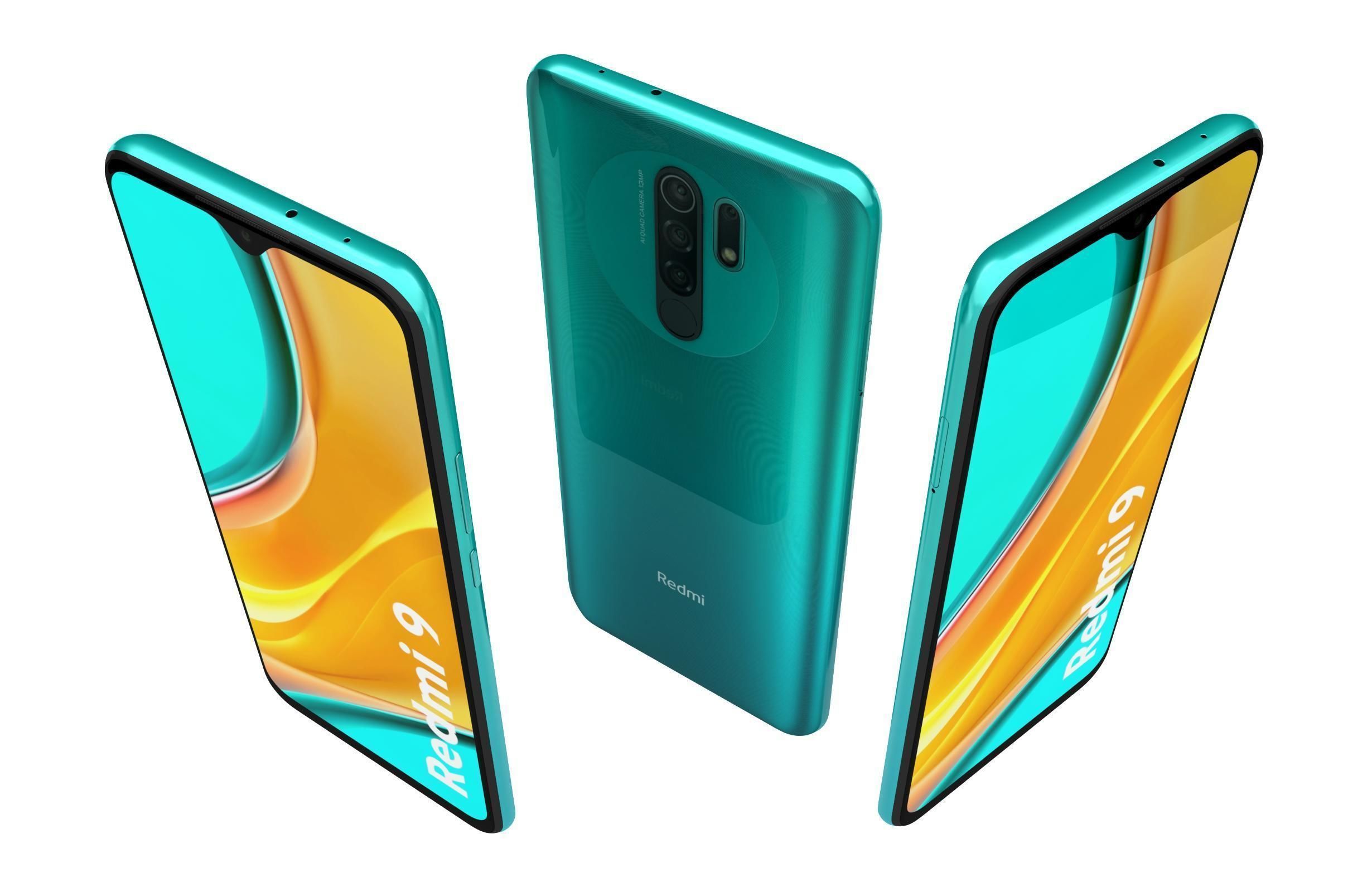 Xiaomi Redmi 9 All Colors 3D model_5