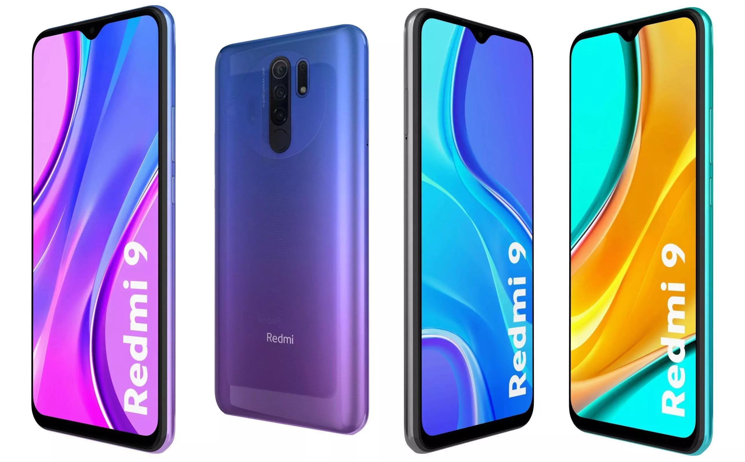 Xiaomi Redmi 9 All Colors 3D model_0