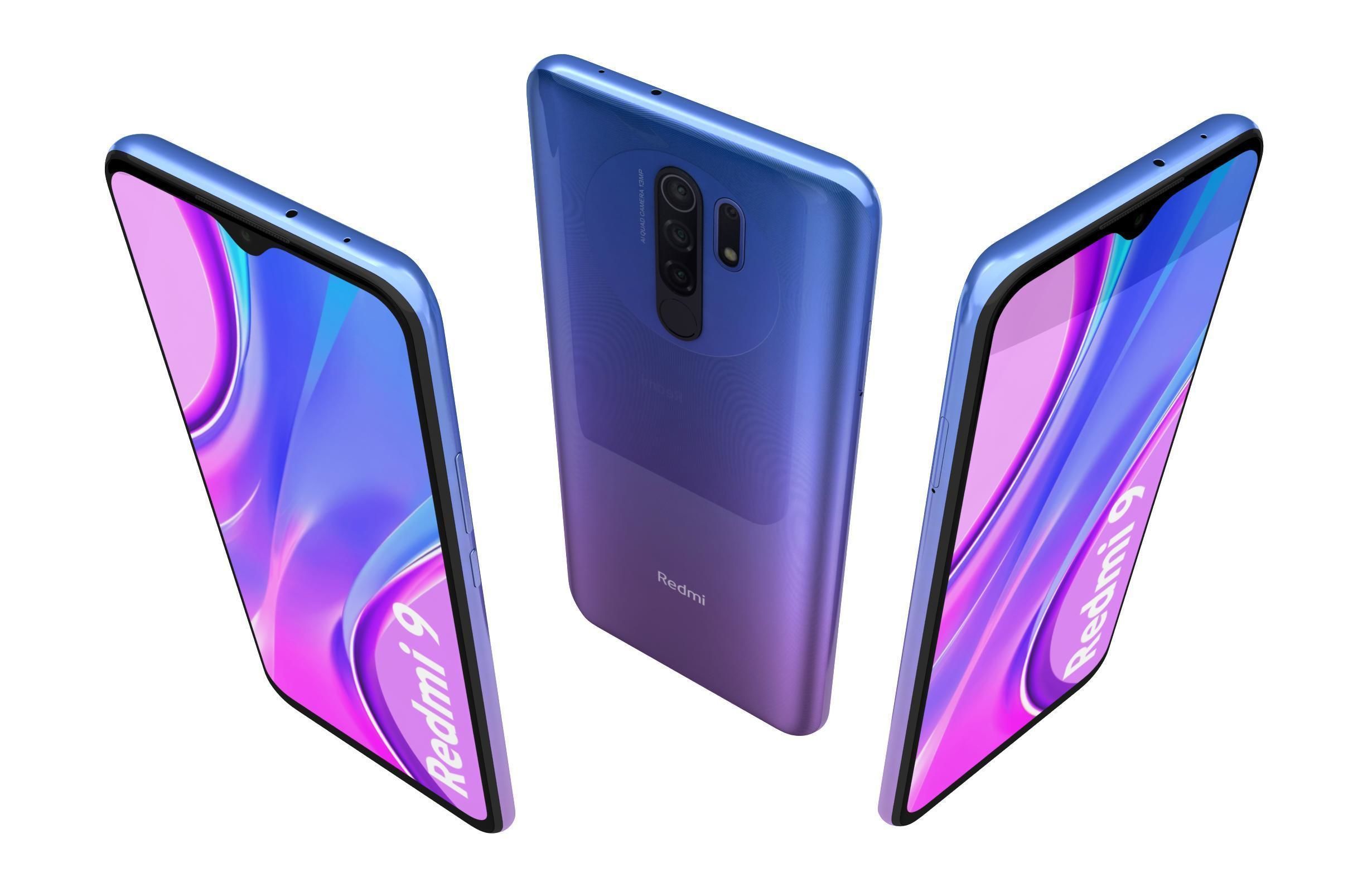 Xiaomi Redmi 9 All Colors 3D model_17