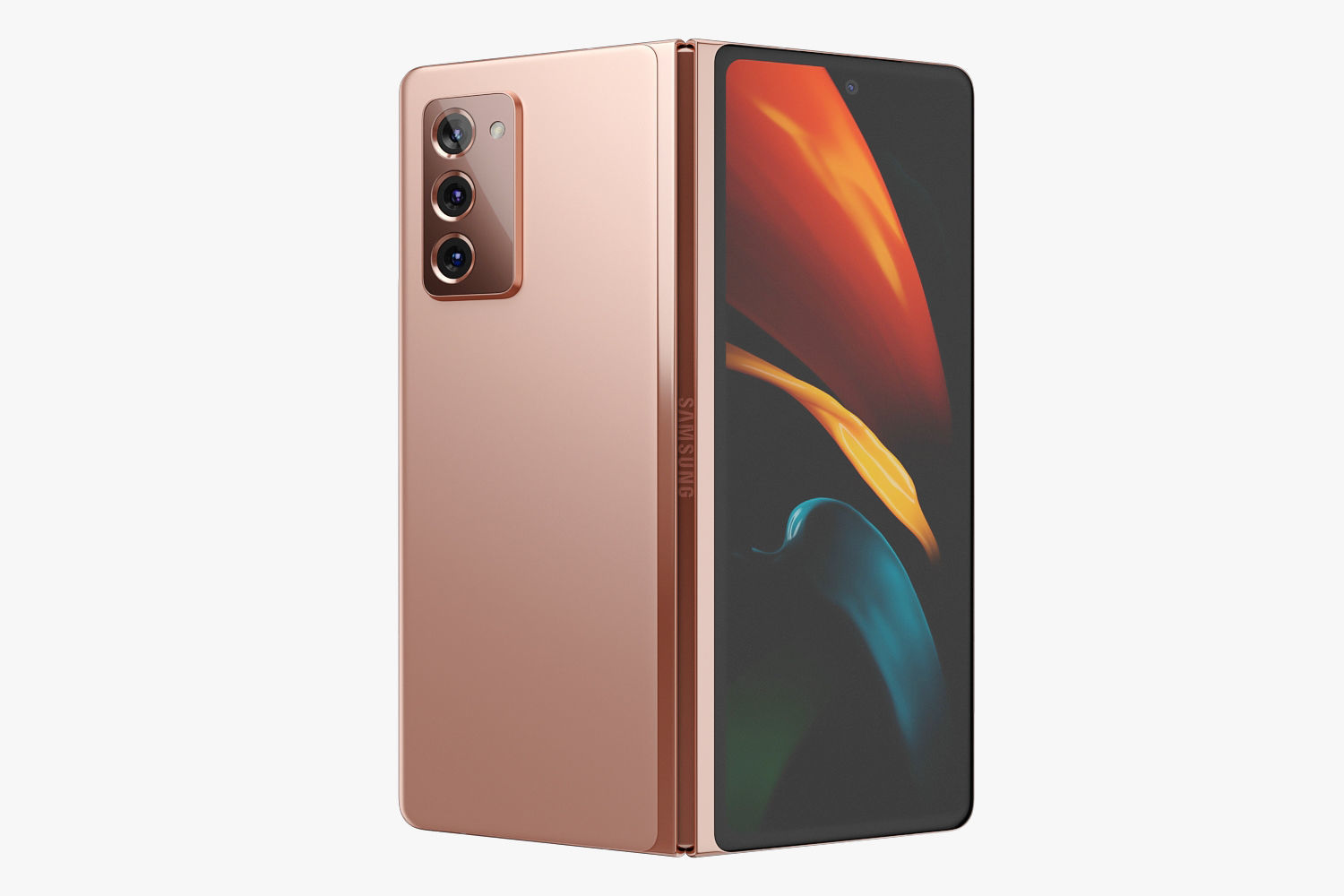 Samsung Galaxy Z Fold 2 all colors 3D model_20