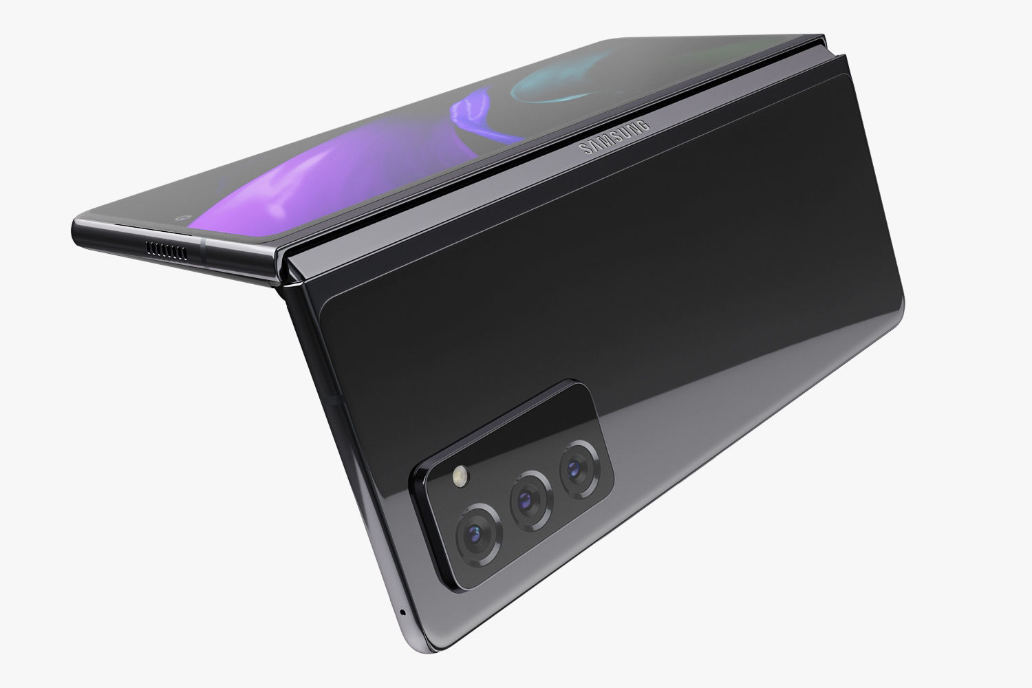 Samsung Galaxy Z Fold 2 all colors 3D model_14