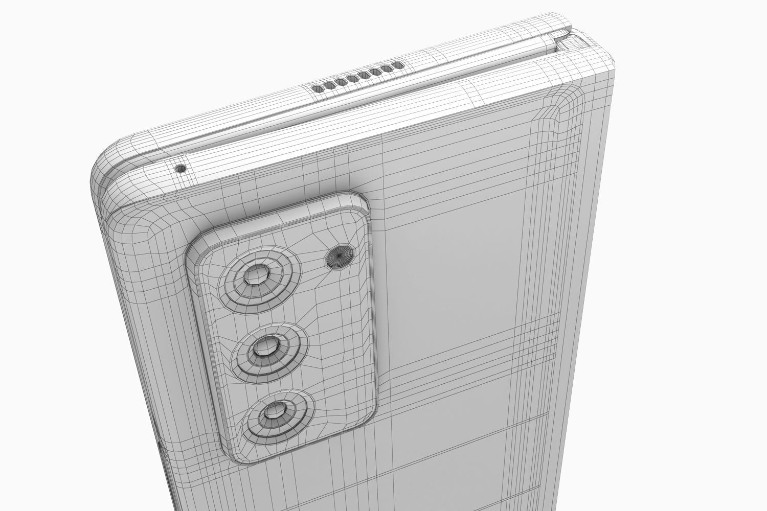 Samsung Galaxy Z Fold 2 all colors 3D model_29