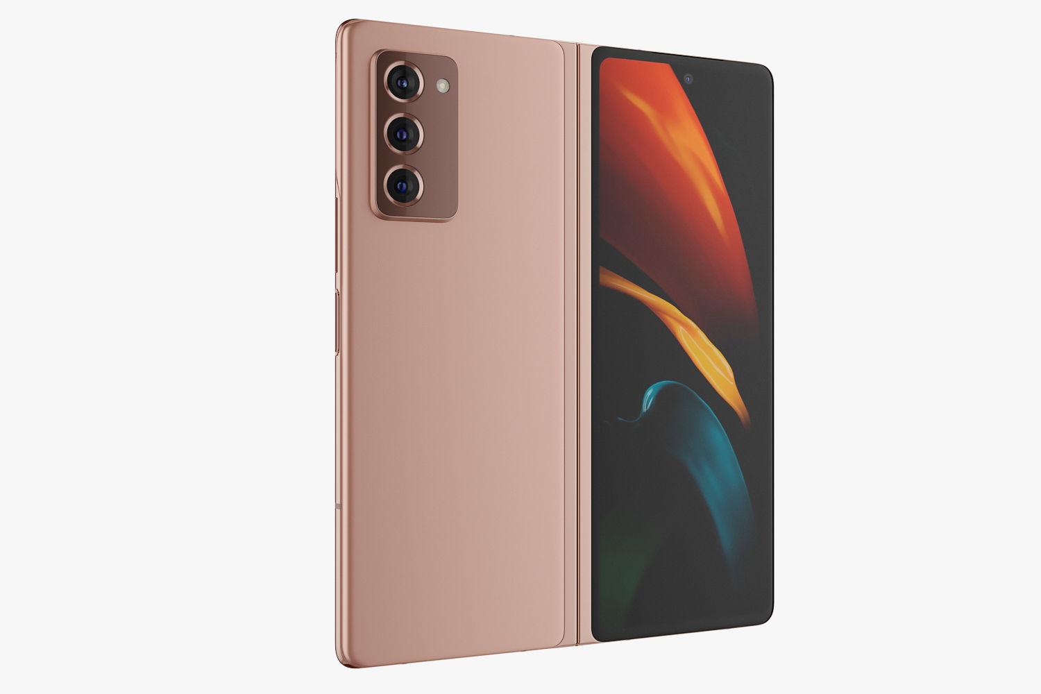 Samsung Galaxy Z Fold 2 all colors 3D model_19