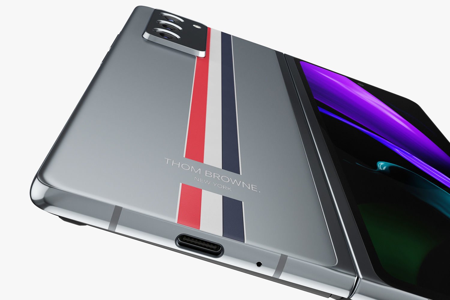 Samsung Galaxy Z Fold 2 all colors 3D model_16