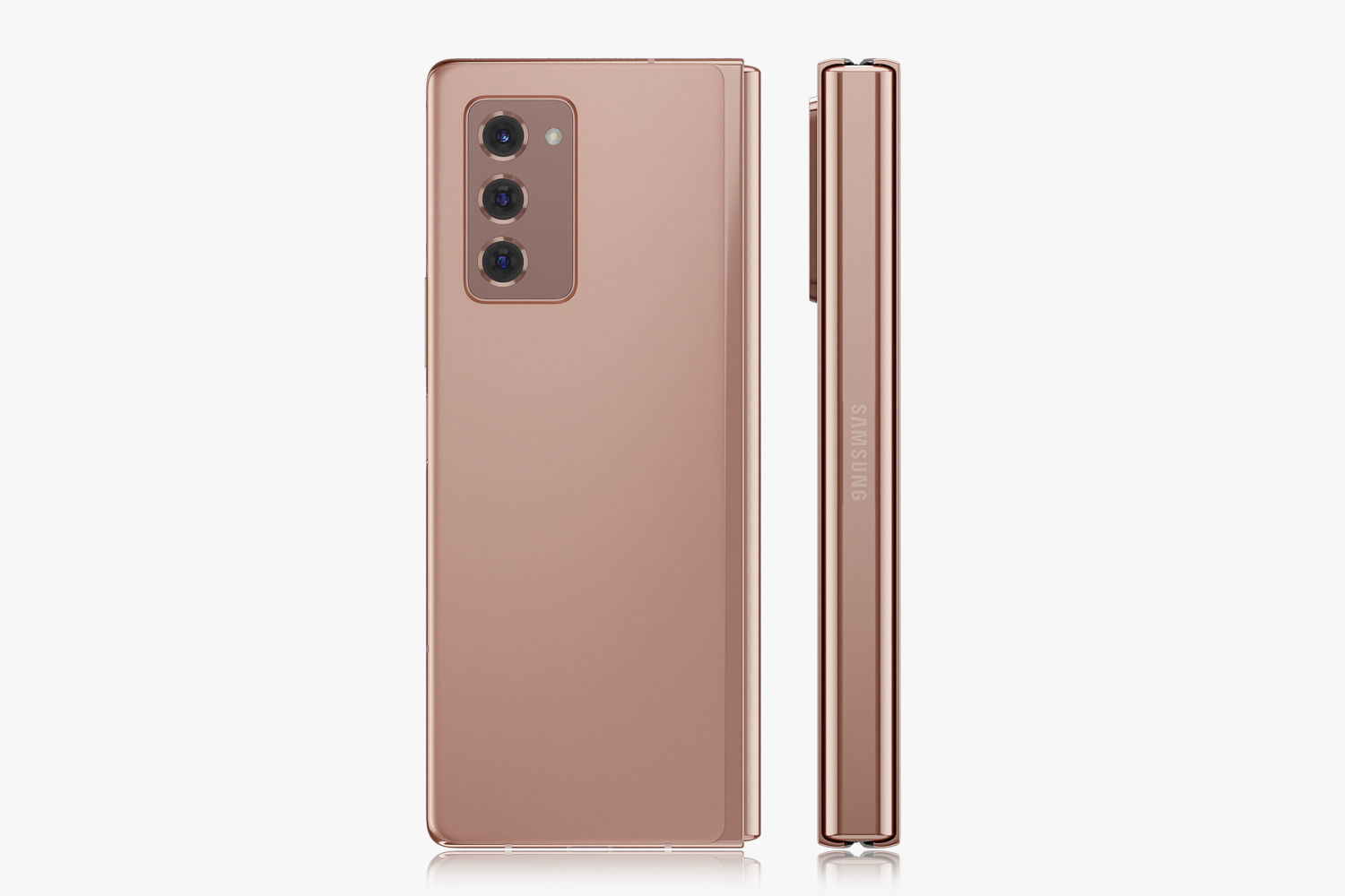 Samsung Galaxy Z Fold 2 all colors 3D model_21