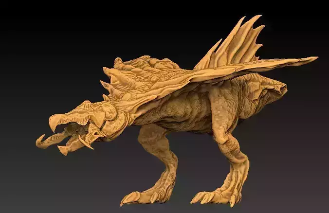 Tremors Assblaster 3D model