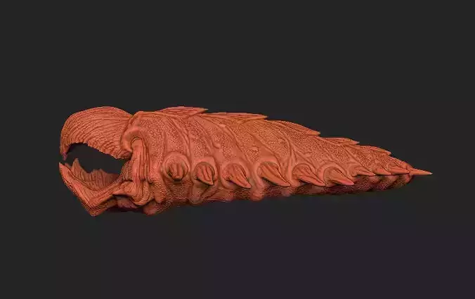dirt dragon tremors  3D model