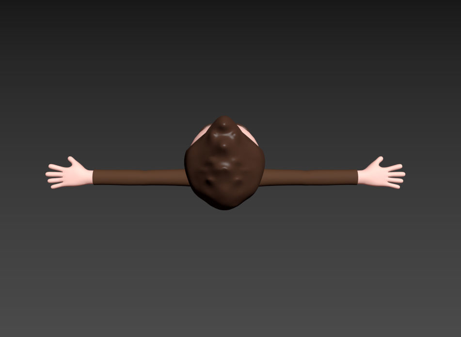 CartoonMan036 Man 3D model_21