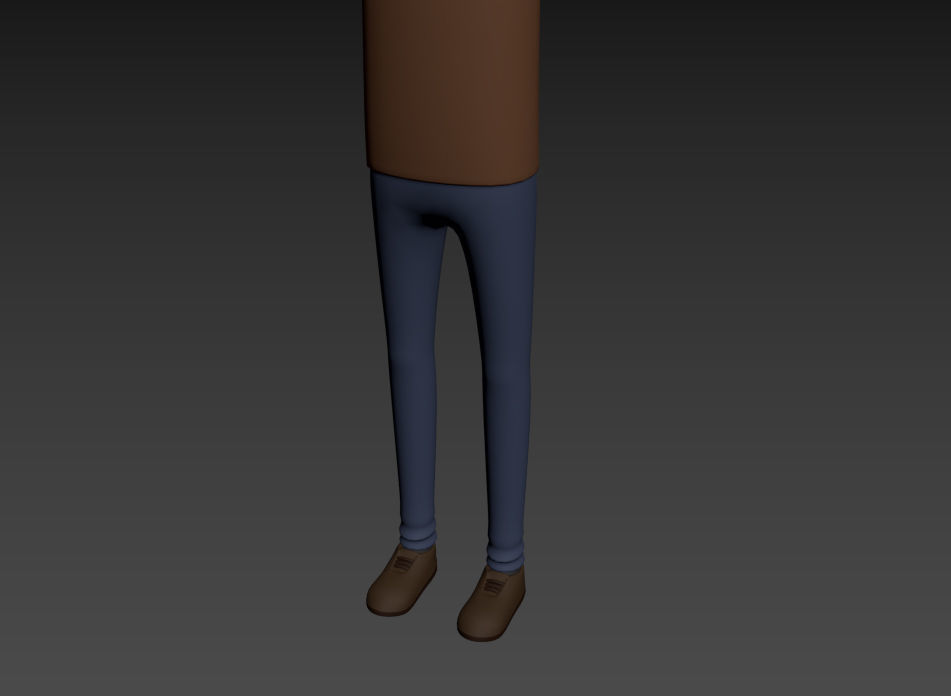 CartoonMan036 Man 3D model_15