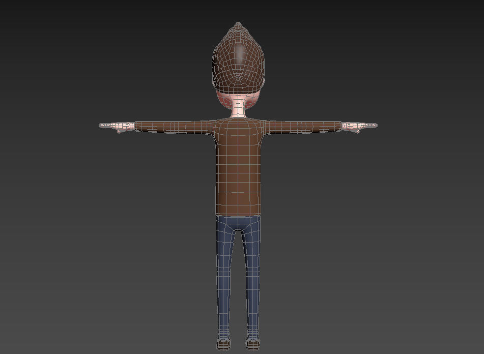 CartoonMan036 Man 3D model_20