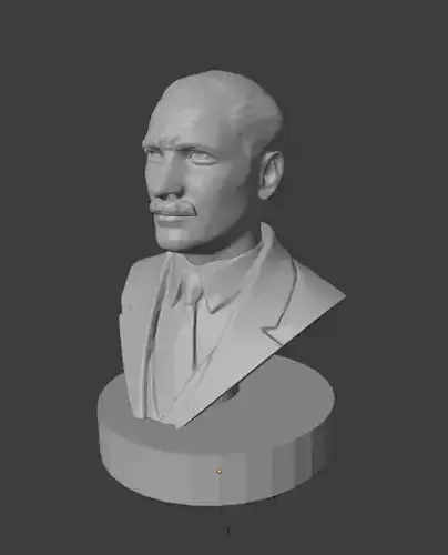 Mustafa Kemal ATATURK 3D print model