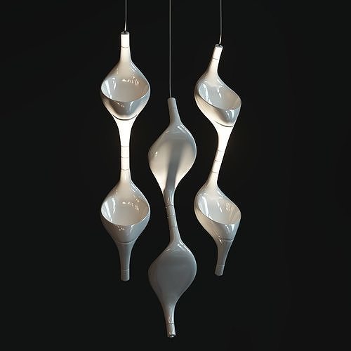 ACQUA LED pendant lamp 3D model