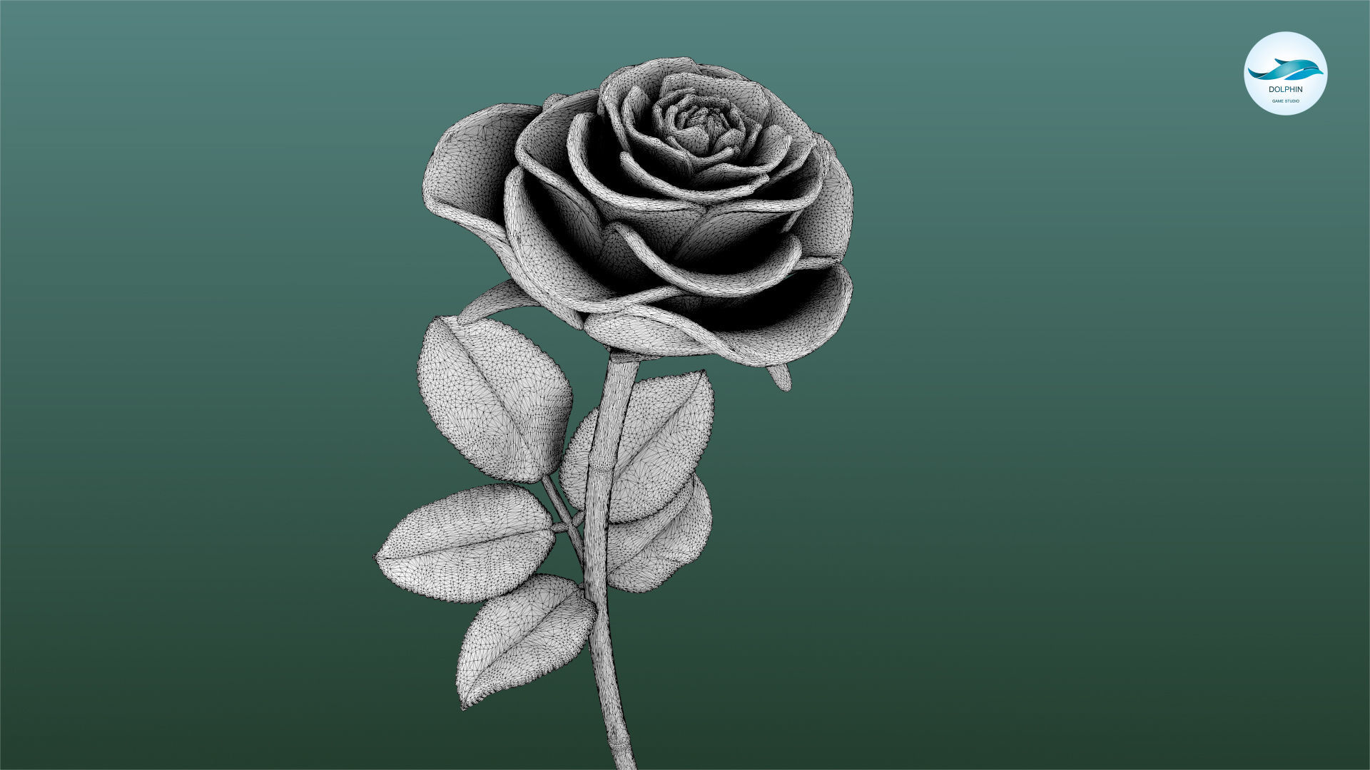 Rose Printable 3D model_7