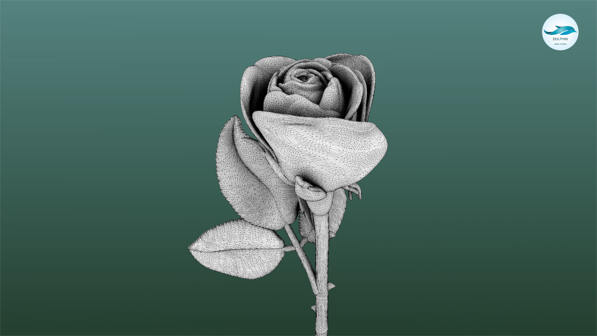 Rose Printable 3D model_10