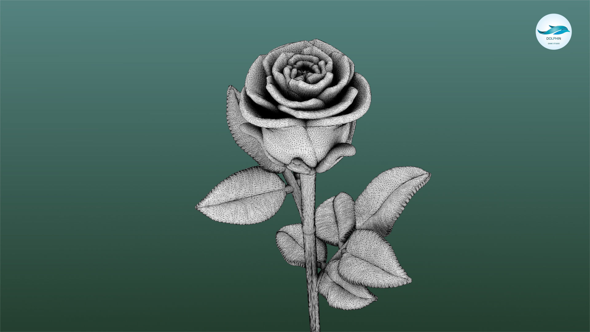 Rose Printable 3D model_9