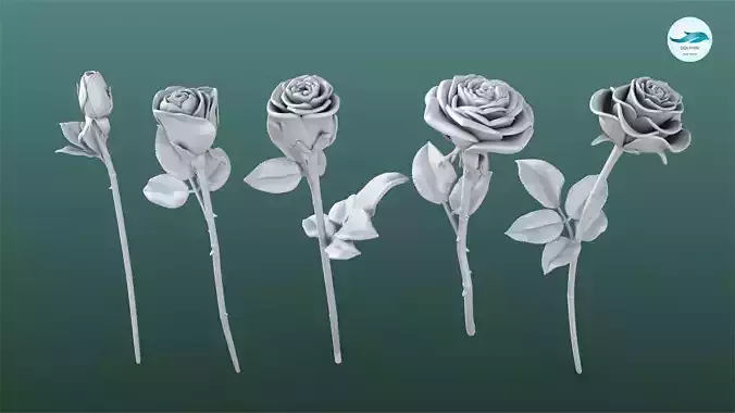 Rose Printable 3D model