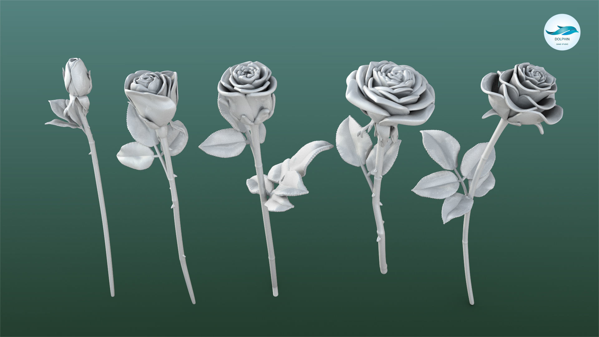 Rose Printable 3D model | CGTrader