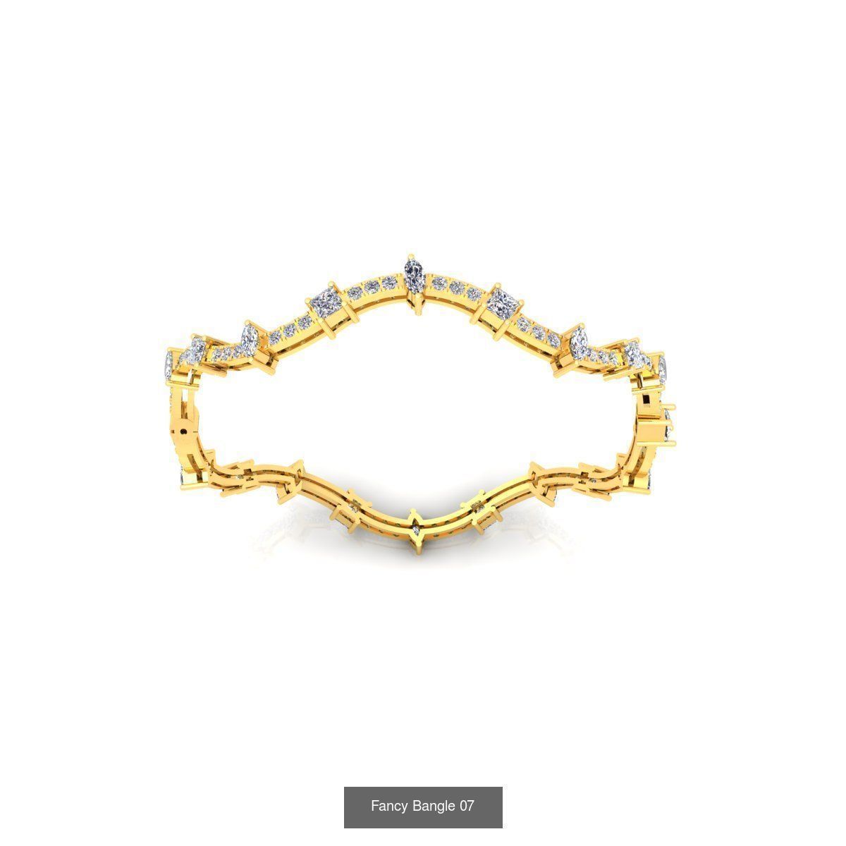 11 Fancy Bengle Breslate and Render detail 3D Model Collection_11