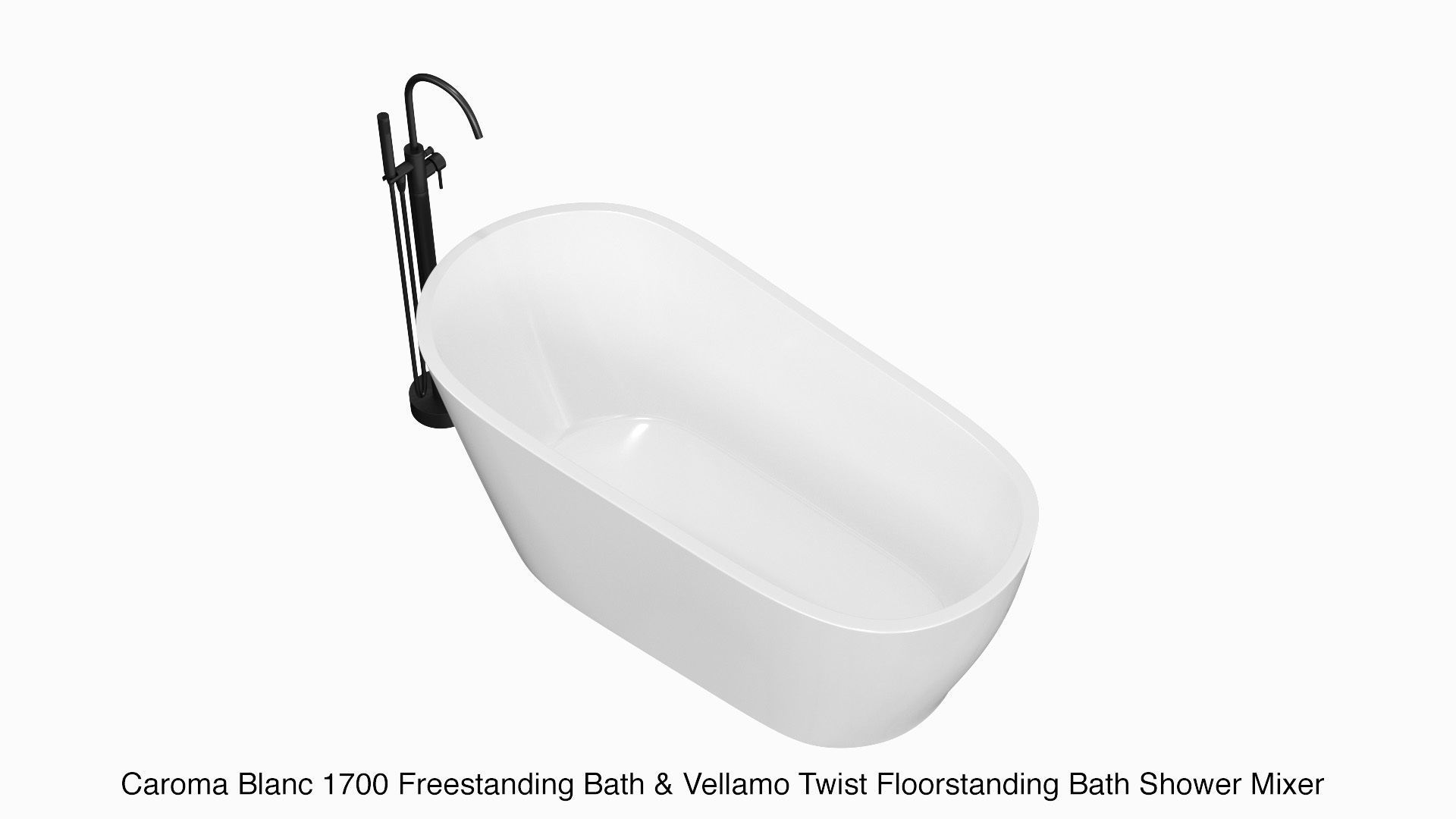 Fixtures - Bathtub Pack A Low-poly 3D model_8