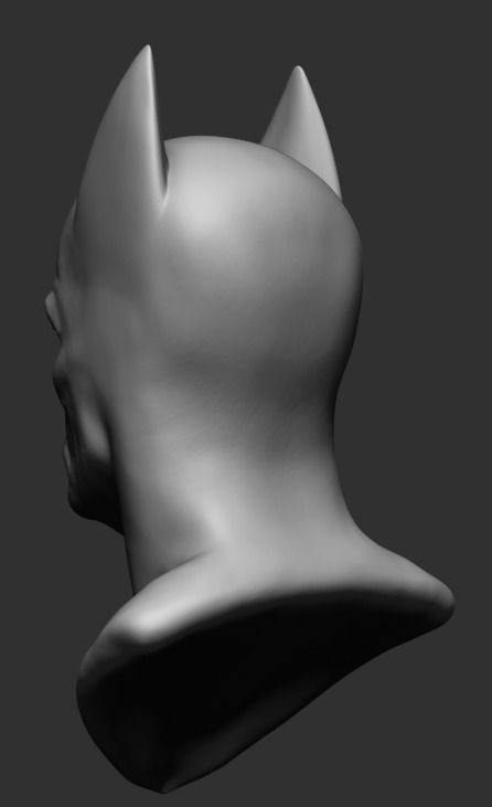 Batman Bust v2 3D model_4
