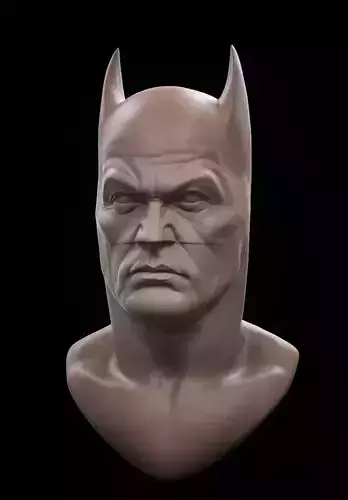 Batman Bust v2 3D model