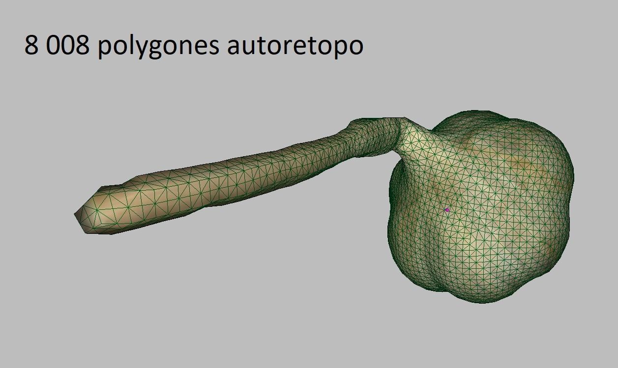 Garlic bulb Low-poly 3D model_7