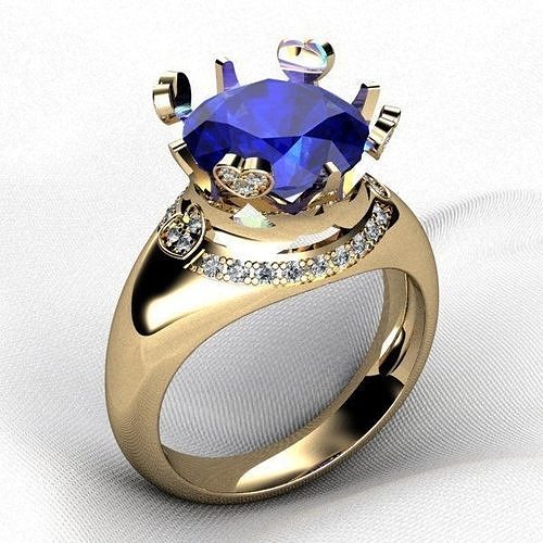 Pasquale Bruni Crown Ring 3D print model
