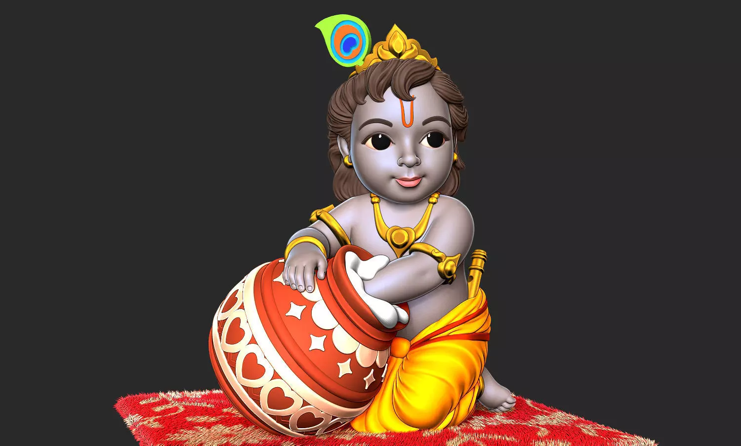 Bal Krishna 3D print model
