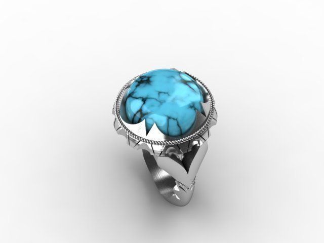 stone ring 3D model