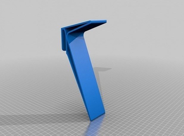 Macbook Pro stand 3D print model_3