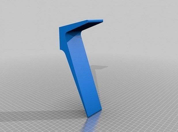 Macbook Pro stand 3D print model_4