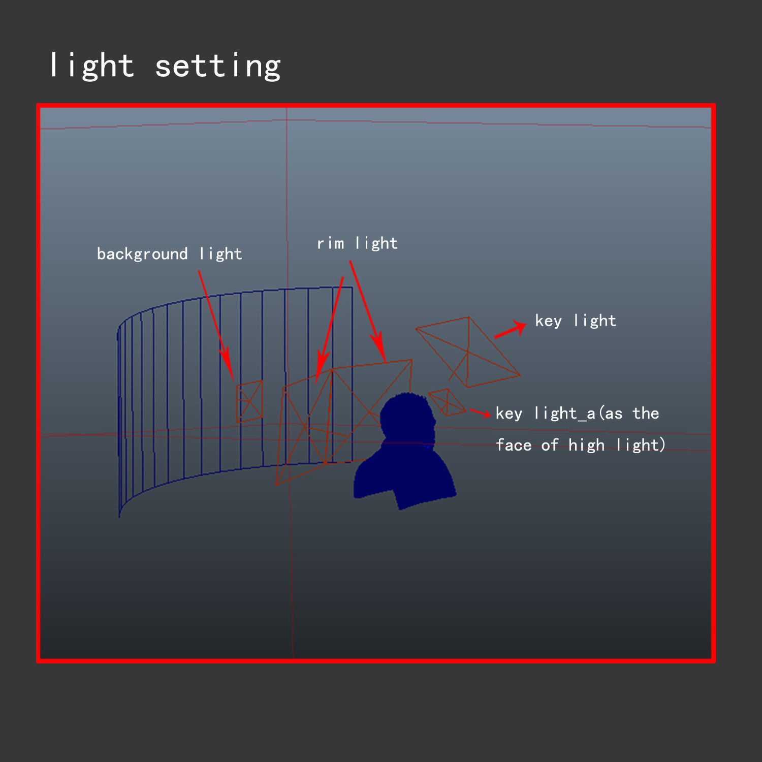 Realistic Male Head 3D model_12