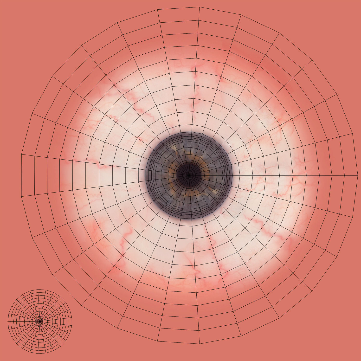 Realistic Male Head 3D model_6