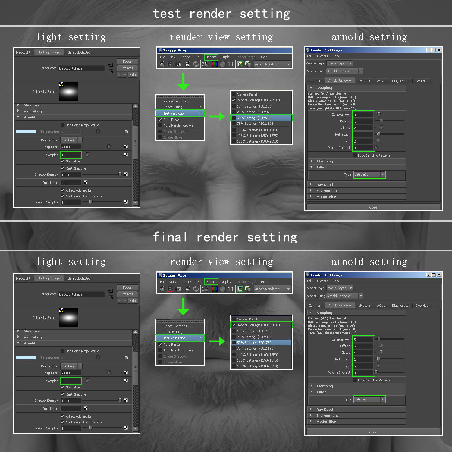 Realistic Male Head 3D model_9