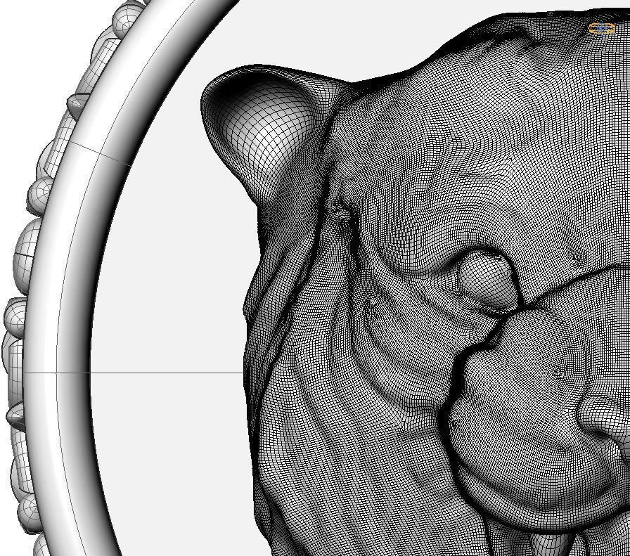 Chinese Zodiac Tiger 3D print model_2