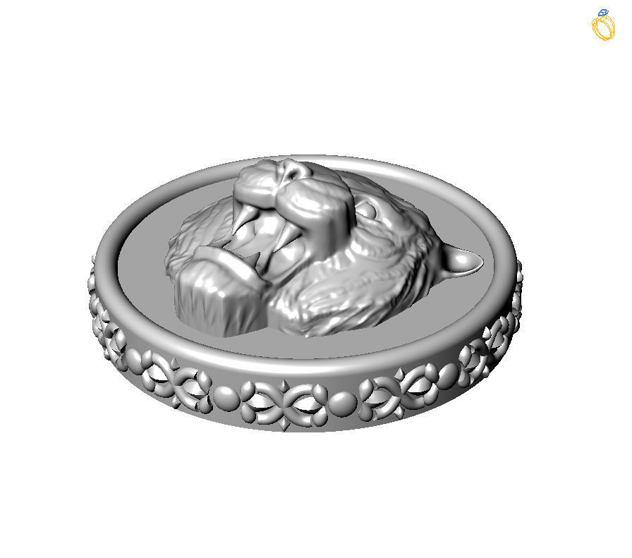 Chinese Zodiac Tiger 3D print model_4