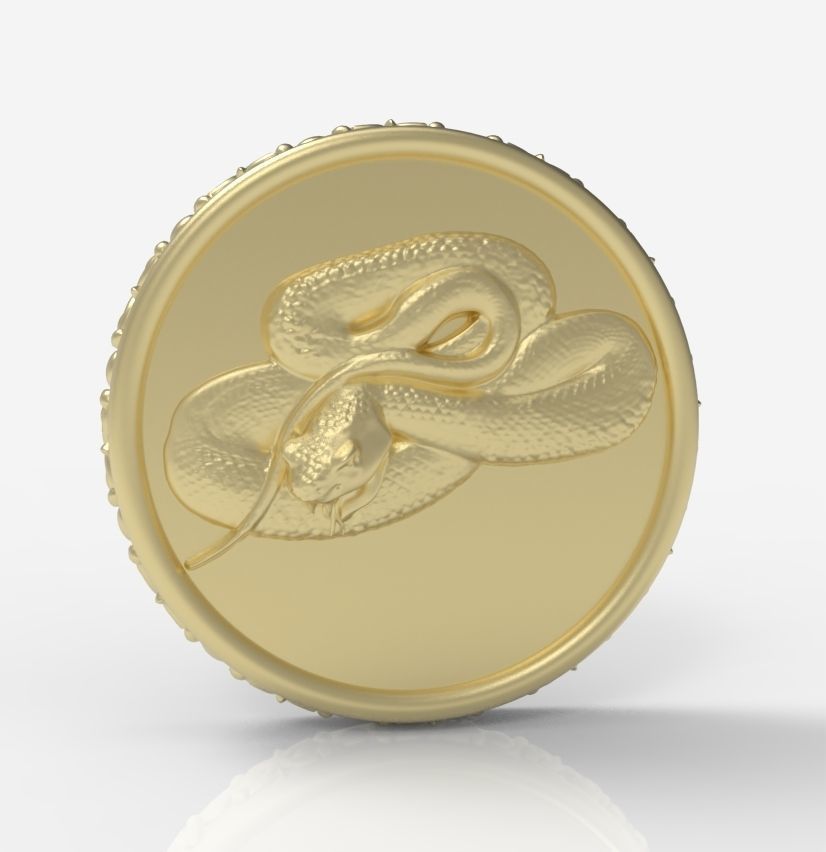 Chinese Zodiac Snake 3D print model_24