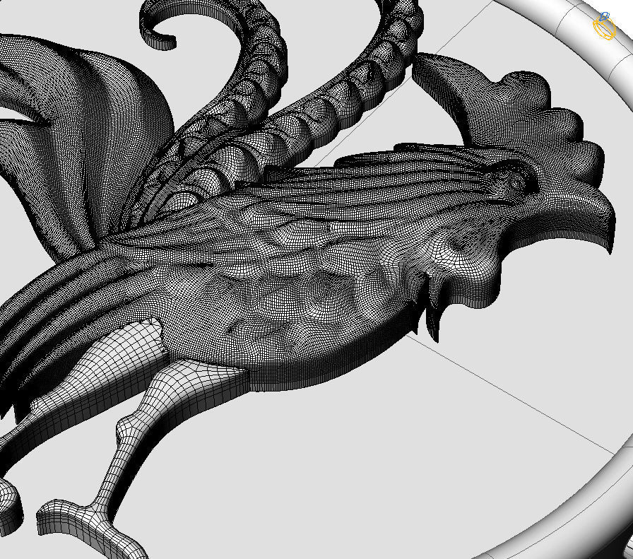 Chinese Zodiac Rooster 3D print model_2