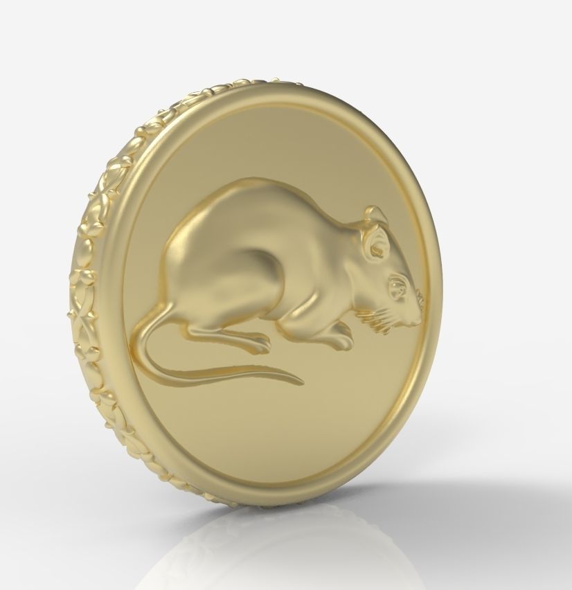 Chinese Zodiac Rat 3D print model_19
