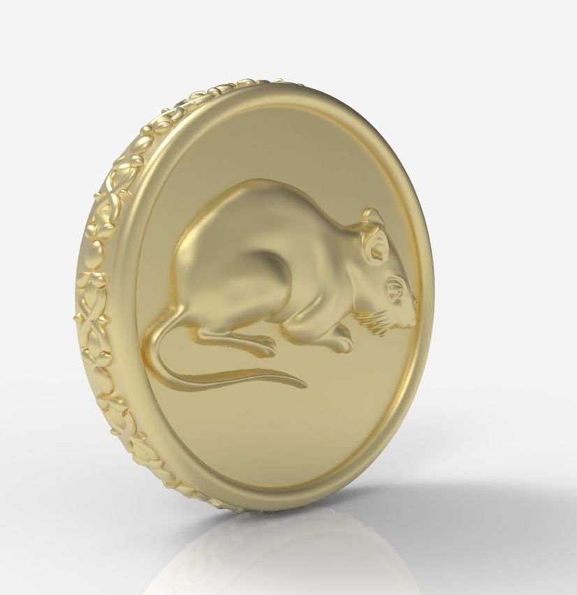 Chinese Zodiac Rat 3D print model_18