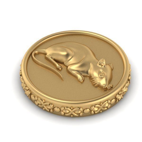 Chinese Zodiac Rat 3D print model_1