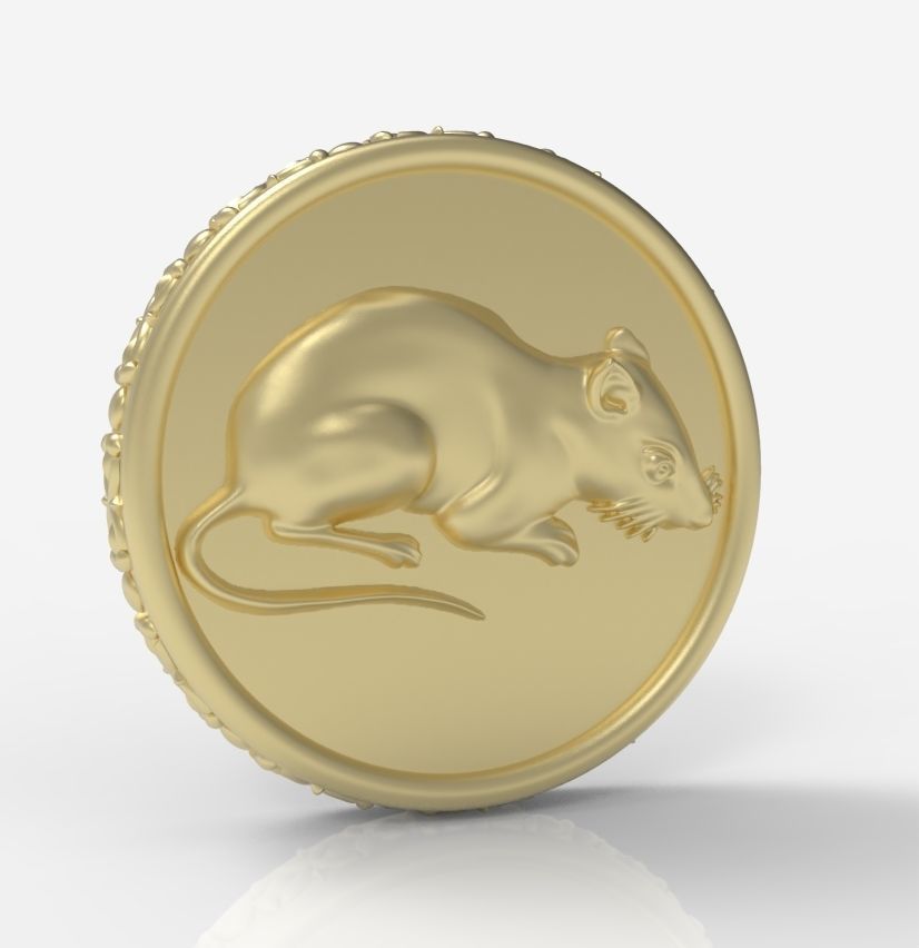 Chinese Zodiac Rat 3D print model_22