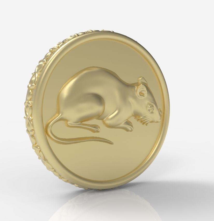 Chinese Zodiac Rat 3D print model_20