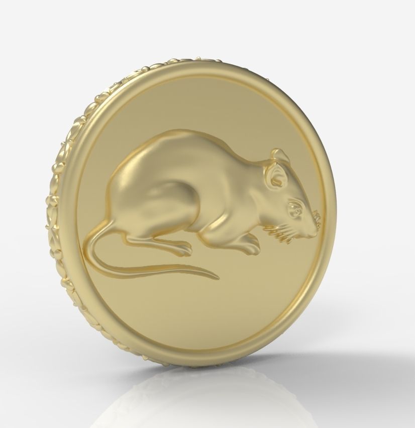 Chinese Zodiac Rat 3D print model_21