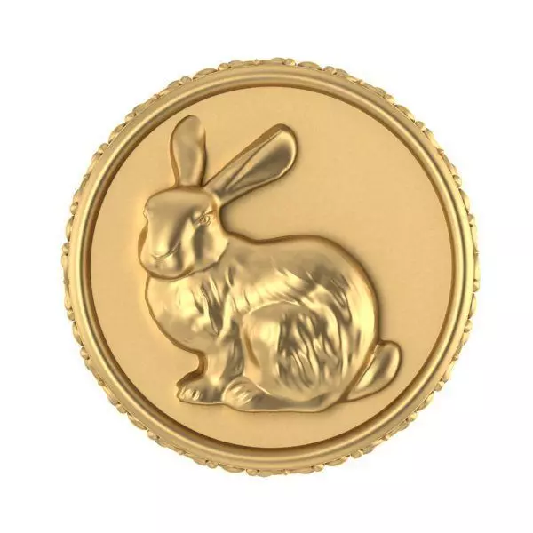 Chinese Zodiac Rabbit 3D print model_0