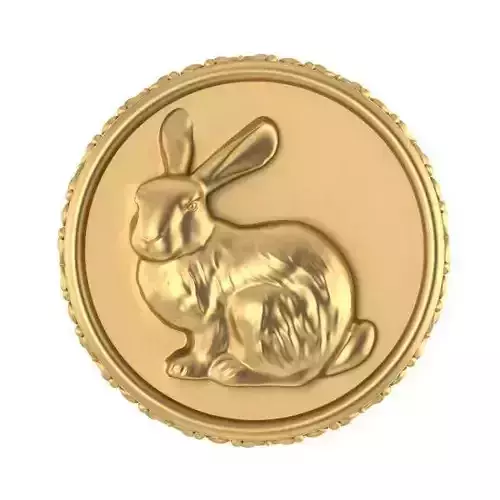 Chinese Zodiac Rabbit 3D print model